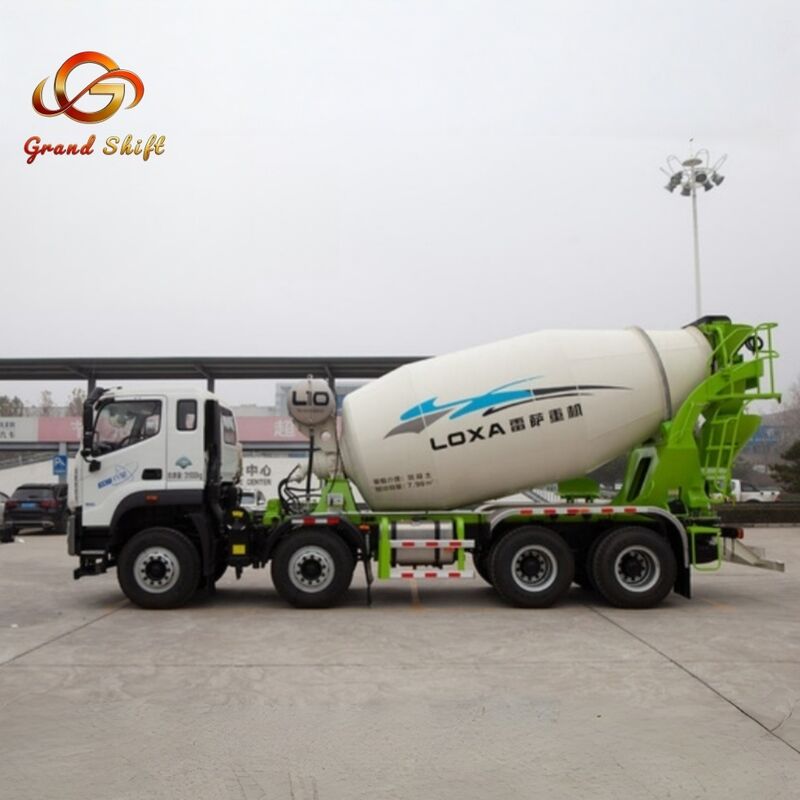 Trans Built Mixers LOXA 12 m³ Concrete Mixer Truck Auman Planet Chassis 350-400 HP Engine ...